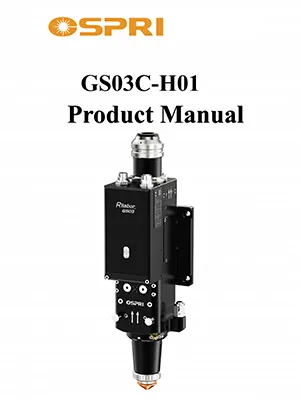 رأس قطع فايبر ليزر بقدرة 3 كيلو وات (تركيز تلقائي)