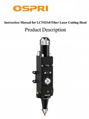 رأس القطع فايبر ليزر طراز LCN03A0H02 (رأس مدبّب)