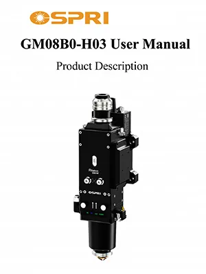 رأس قطع بالفايبر ليزر بقدرة 8 كيلو وات (تركيز تلقائي)