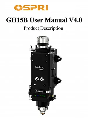 رأس قطع بالفايبر ليزر بقدرة 15 كيلو وات (تركيز تلقائي)
