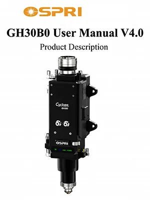 رأس قطع بالفايبر ليزر بقدرة 30 كيلو وات (تركيز تلقائي)