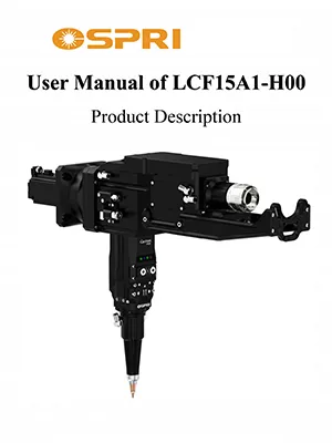 رأس القطع بالفايبر ليزر طراز LCF15A1 بقدرة 15 كيلوواط