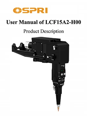 رأس القطع بالفايبر ليزر طراز LCF15A2 بقدرة 15 كيلوواط