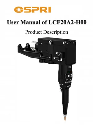 رأس القطع بالفايبر ليزر طراز LCF15A2 بقدرة 20 كيلوواط