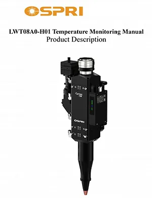 رأس لحام ليزر بقدرة 8 كيلو وات  مزود بوحدة قياس ومراقبة دقيقة للحرارة