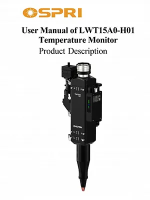 رأس لحام ليزر بقدرة 15 كيلوواط مزود بوحدة قياس ومراقبة دقيقة لدرجة الحرارة