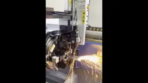 رأس قطع ليزر بتركيز يدوي طراز LCN03A لقطع الأنابيب