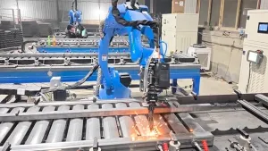 رأس لحام ليزر طراز LWD03B0 بقدرة 0.9 كيلوواط بحركة تأرجحية مزدوجة للحام الفولاذ الكربوني بسماكة 1.2 مم (سرعة 1 متر/دقيقة)