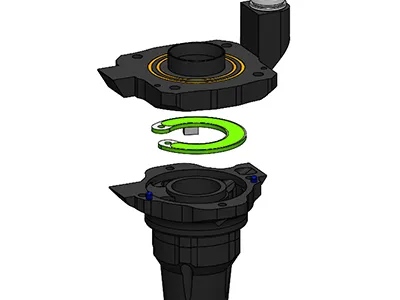 مستشعر ارتفاع سعوي مدمج لتحقيق تعقب ثابت