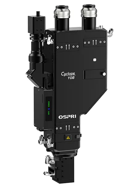 رأس لحام ليزر هجين مزدوج الطول الموجي بقدرة 8 كيلوواط