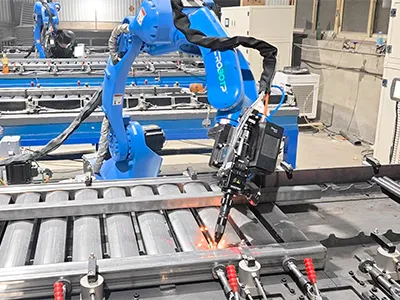 رأس لحام ليزر متأرجح مزدوج المحور بقدرة 3 كيلوواط