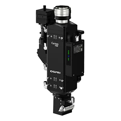 رأس لحام ليزر بقدرة 8 كيلو وات  مزود بوحدة قياس ومراقبة دقيقة للحرارة