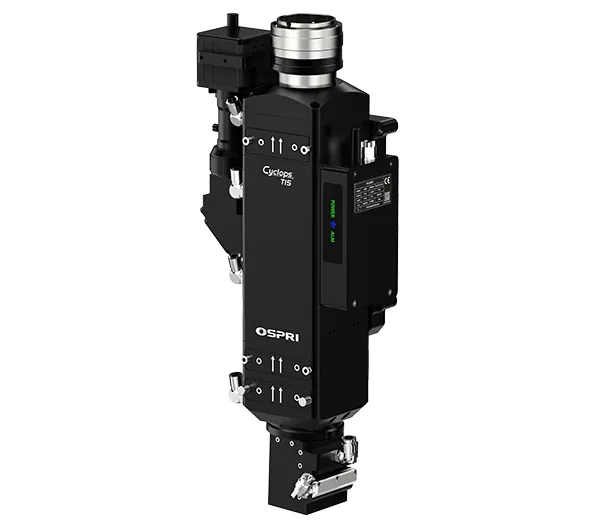 رأس لحام ليزر بقدرة 15 كيلوواط مزود بوحدة قياس ومراقبة دقيقة لدرجة الحرارة