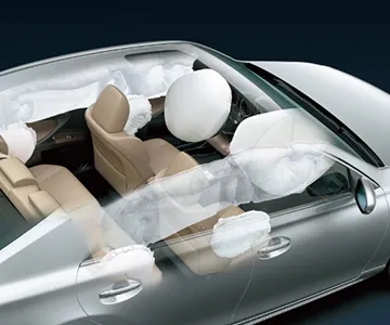 في صناعة مكونات الإيرباجات (الوسائد الهوائية)